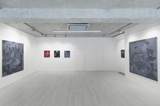 Instalation view at Gallery Čin Čin, Bratislava, Slovakia, 2017
